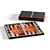 Luxury Lacquer Backgammon Set 3D model small image 1