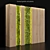 Title: Moss and Wood: Vertical Garden Planks 3D model small image 1