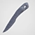 Precision Throwing Knife Set 3D model small image 3