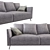 Modern Comfort: Vernon Sofa 3D model small image 1