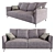 Modern Comfort: Vernon Sofa 3D model small image 2