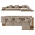 B&B Italia Dock Sofa: Modern Comfort 3D model small image 2