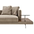 Modern Dock Sofa by B&B Italia 3D model small image 2
