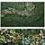 Vertical Garden Module: Exotic Echeveria Succulents 3D model small image 1