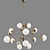 Modern_Globe_Cluster_Chandelier 3D model small image 1