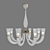 Elegant Veronese Chandeliers: Illuminate Your Space 3D model small image 1