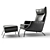 Comfy Clemmie Armchair: Elegant Comfort for your Home 3D model small image 2