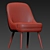 Walter Knoll CAD Dining Chair 3D model small image 2