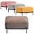 Pawai Sofa Ottoman - Ultimate Comfort 3D model small image 1