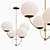 Elegant Carrie Chandelier | Stylish Lighting 3D model small image 1