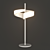 TSUNAMI Table Lamp: Modern Design, Warm Light 3D model small image 1