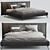 Cuff Bed Bonaldo: Contemporary Elegance for Your Bedroom 3D model small image 1