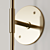 Voyager 11 Dual Sconce: Streamlined Elegance 3D model small image 2