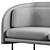 Sleek Tune Sofa: Modern Design & Modeling 3D model small image 4