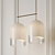 Elegant MONI Pendant Lamps: A Masterpiece by Articolo 3D model small image 2