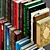 Book Collection: Variety of Sizes 3D model small image 2