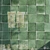 Vintage Green Ceramic Tile Set 3D model small image 2