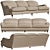 Luxury SOMERVILLE Sofa: Elegant, Stylish & Comfortable 3D model small image 2