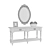 Elegant Console Mirror Set 3D model small image 2