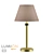 Montana Antique Brass Table Lamp 3D model small image 1