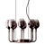 Elegant Rose Suspension Light 3D model small image 4