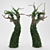 Ethereal Ivy on Lifeless Bark 3D model small image 1