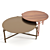 Modern Elegance: Ciranda Coffee Table 3D model small image 1