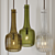 Modern Glass Pendant Lamp 3D model small image 1