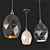 Modern Geometric Pendant Light 3D model small image 1