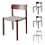 &Tradition Betty TK1 Chair: Modern Elegance in 4 Stylish Finishes 3D model small image 1