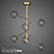 Transparent Sphere Chandelier 3D model small image 1