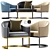 Stylish Jolie Accent Chair - Perfect for Any Space 3D model small image 1
