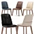 Luxury Belinda Chair Set by Cattelan Italia 3D model small image 1