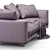 Sleek Flexform Campiello Sofa 3D model small image 5