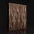 Decorative Wooden Wall Planks 3D model small image 2