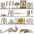 Artistic 13-Piece Decor Set 3D model small image 1