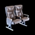 Westmekan Cruise Executive Armchair 3D model small image 1