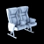 Westmekan Cruise Executive Armchair 3D model small image 3