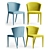 Italian Beauty: Amelie Chair 3D model small image 1