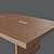Italian Office Table: Alea Odeon 3D model small image 3