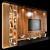 Modern TV Wall Units - Complete Set 3D model small image 2