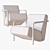 Dreamy Comfort - Lullaby Lounge Chair 3D model small image 3