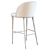 Elegant Velvet Camille Bar Stool 3D model small image 3