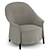 Elegant Arflex Gloria Armchair 3D model small image 3