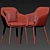 Stylish TYSON Chair with Vray and Corona 3D model small image 3
