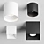 Arelux Xcore: Modern Mat White/Black Light Fixtures 3D model small image 1