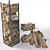 Premium Firewood Logs: Authentic, High-Quality, and Sustainable. 3D model small image 3