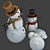 Frosty Friends: Snowman Duo 3D model small image 2