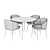 Lema BEA: Stylish Chair & Table Set 3D model small image 2