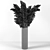 Elegant Ivory Decorative Vase 3D model small image 7